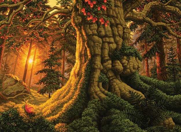Revitalizing Repast // Old-Growth Grove card art