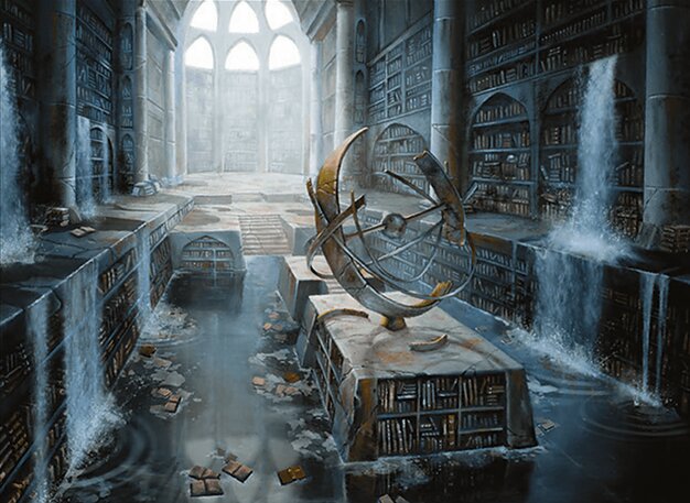 Waterlogged Teachings // Inundated Archive card art