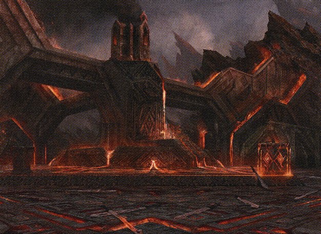 Valakut Awakening // Valakut Stoneforge card art
