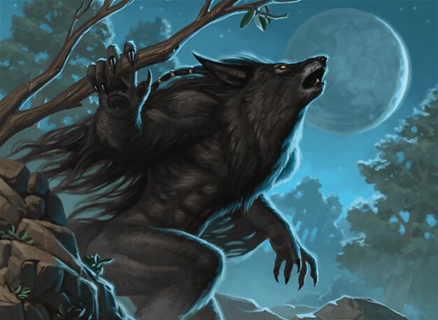 Duskwatch Recruiter // Krallenhorde Howler card art