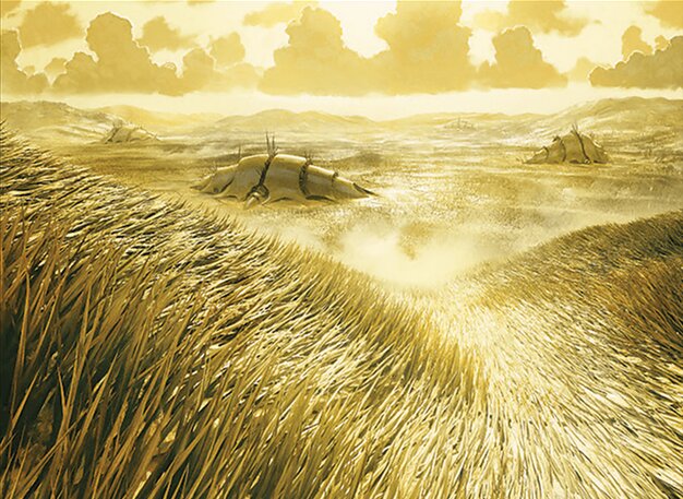 Razorgrass Ambush // Razorgrass Field card art