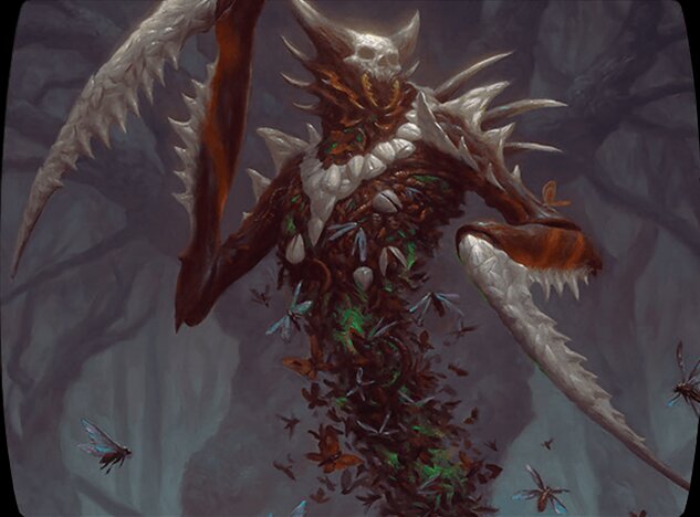 Grist, Voracious Larva // Grist, the Plague Swarm art