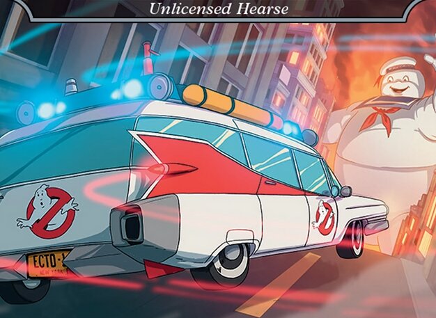Unlicensed Hearse