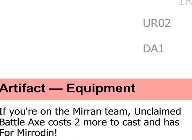 Unclaimed Battle Axe