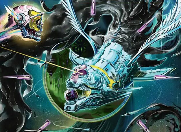 マジック：ザ・ギャザリング MTG Foil Quantum Riddler EOE M 305 Quantum Riddler #305 Holo from Edge of Eternities (EOE) MTG