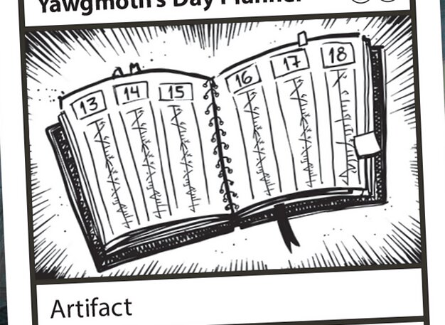 Yawgmoth's Day Planner