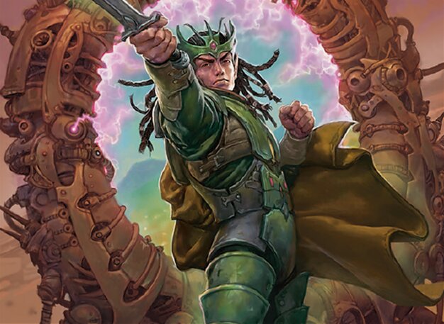 Eladamri, Korvecdal - Modern Horizons 3 Magic: The Gathering Card - Legendary Creature — Elf Warrior by Zoltan Boros