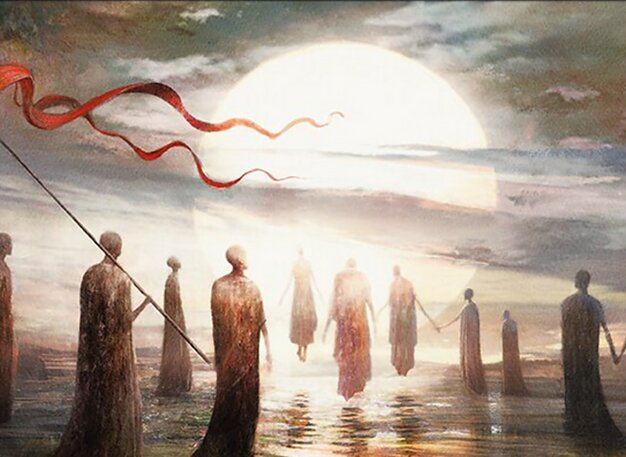 Promise of Tomorrow - Commander Legends Magic: The Gathering Card - Enchantment by Seb McKinnon