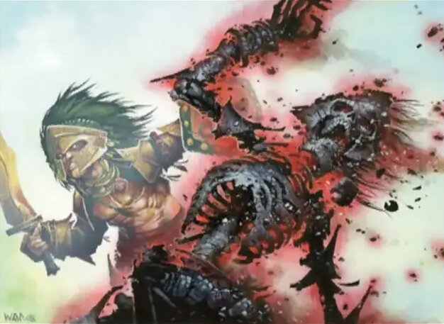 Terminate card art