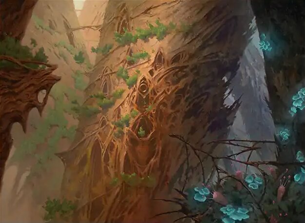 Overgrown Tomb card art