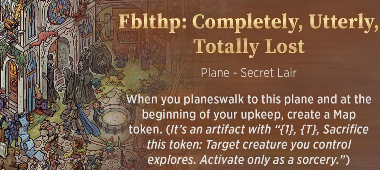 Fblthp: Completely, Utterly, Totally Lost