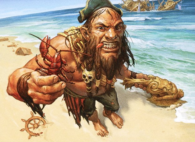 Dargo, the Shipwrecker / Thrasios, Triton Hero art
