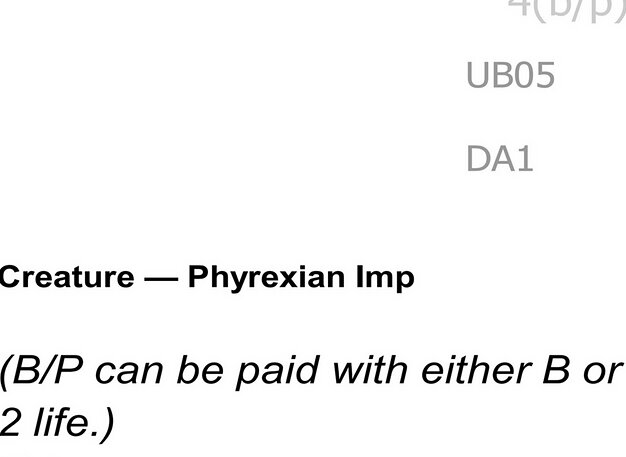 Phyrexian Chimney Imp