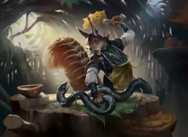 Saw in Half card art
