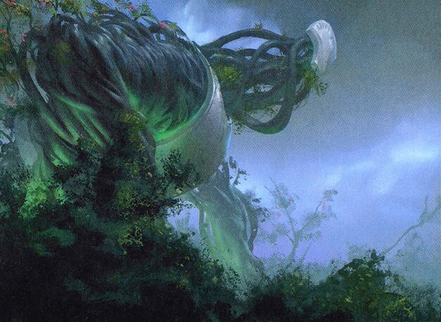 Bloom Hulk - The List Magic: The Gathering Card - Creature — Plant Elemental by Even Amundsen
