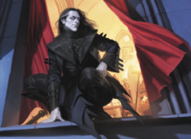 Clandestine Meddler - Murders at Karlov Manor Magic: The Gathering Card - Creature — Vampire Rogue by Jodie Muir