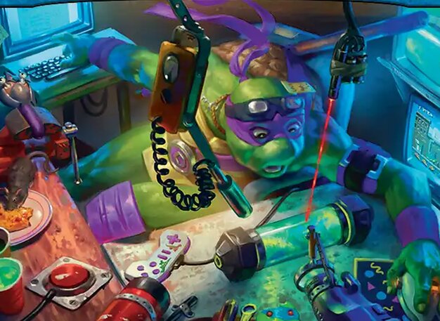 Donatello, the Brains