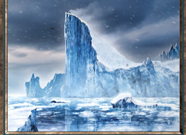 Snow-Covered Island