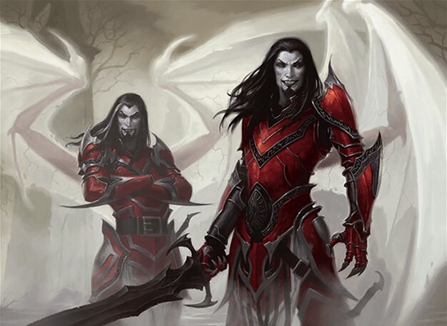 Falkenrath Marauders - Foundations Jumpstart Magic: The Gathering Card - Creature — Vampire Warrior by James Ryman