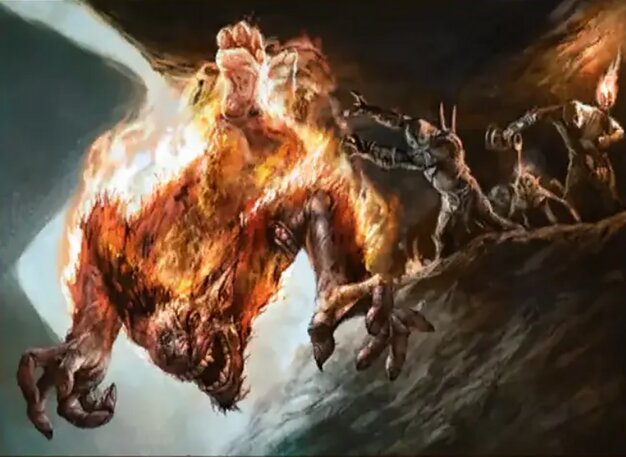 Goblin Bombardment card art