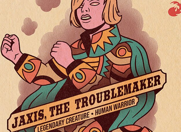 Jaxis, the Troublemaker · Secret Lair Drop (SLD) #1703 · Scryfall Magic ...