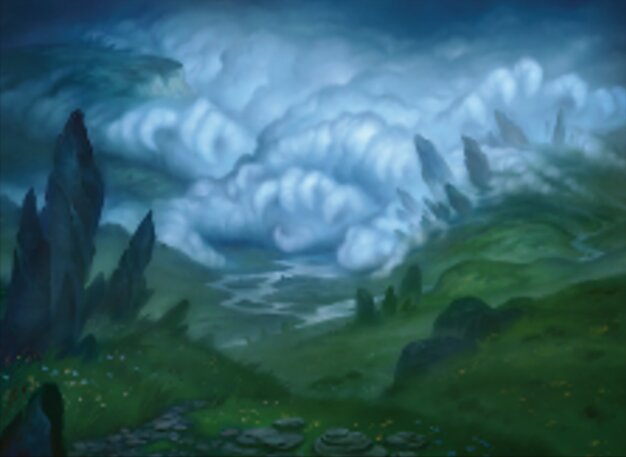 Fog Bank - Modern Horizons 3 Commander Magic: The Gathering Card - Creature — Wall by Howard Lyon