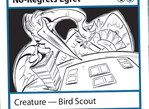 No-Regrets Egret