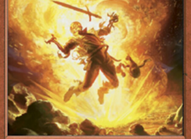 Fireblast - Dominaria Remastered Magic: The Gathering Card - Instant by Mike Bierek
