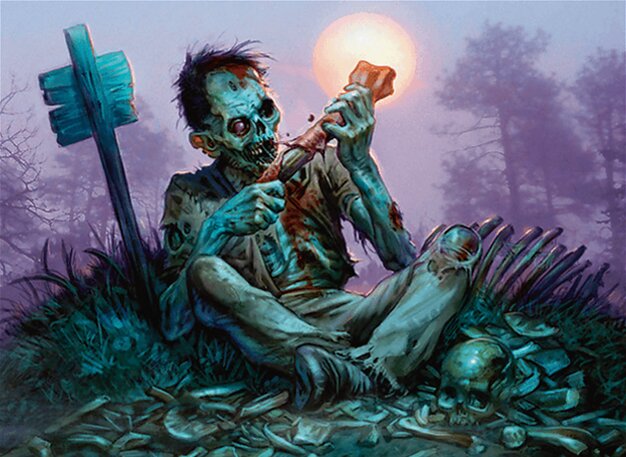 Gnawing Zombie