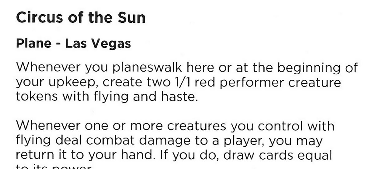 Circus of the Sun