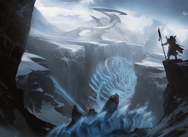 Tomb of the Spirit Dragon - Modern Horizons 3 Commander Magic: The Gathering Card - Land by Sam Burley