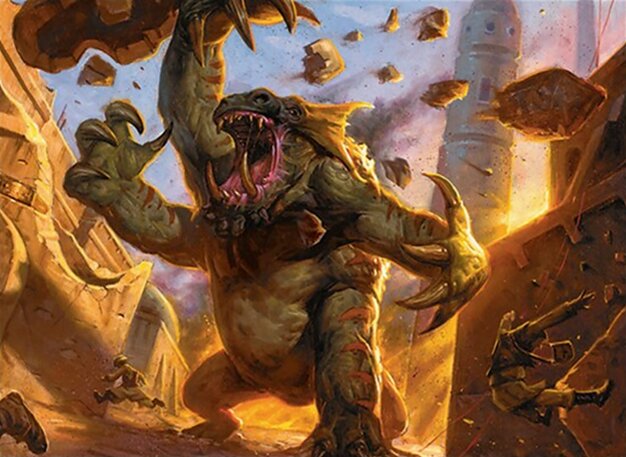 Territorial Kavu - Modern Horizons 2 Magic: The Gathering Card - Creature — Kavu by E. M. Gist