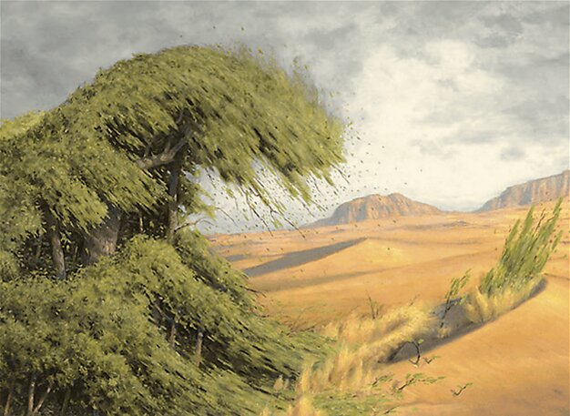 Rampant Growth - Bloomburrow Commander Magic: The Gathering Card - Sorcery by Steven Belledin