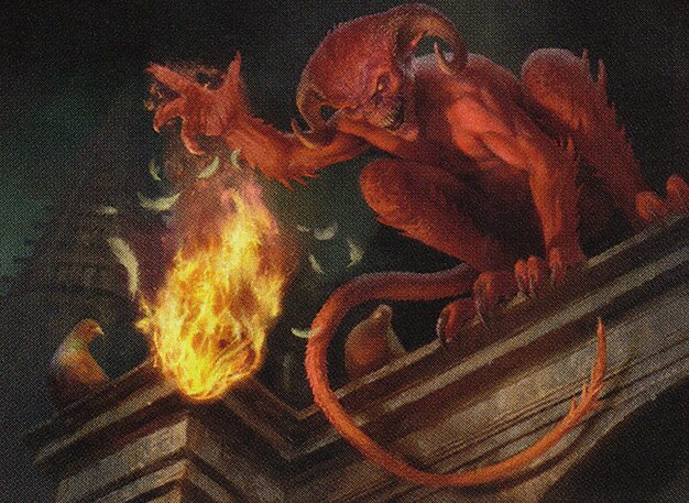 Spiteful Prankster - The List Magic: The Gathering Card - Creature — Devil by Antonio José Manzanedo