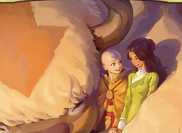 Aang and Katara