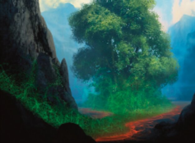 Myriad Landscape - Modern Horizons 3 Commander Magic: The Gathering Card - Land by Richard Wright
