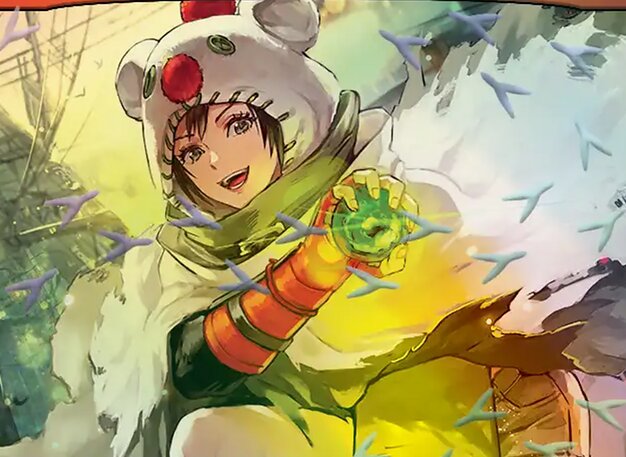 Yuffie, Materia Hunter art