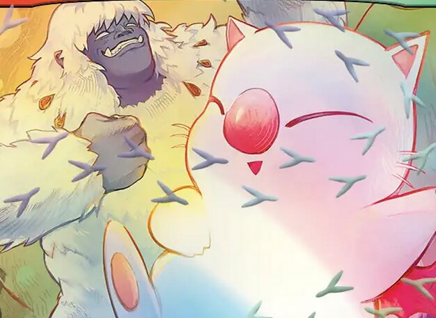 Mog, Moogle Warrior art