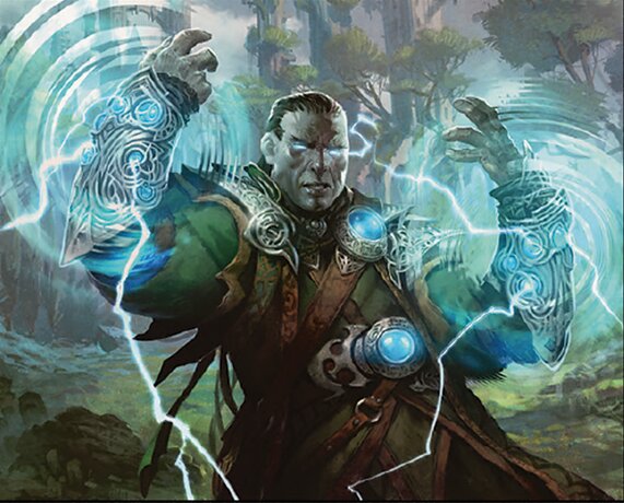 Illusionist's Bracers - Ravnica Remastered Magic: The Gathering Card - Artifact — Equipment by Svetlin Velinov