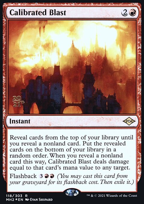 Calibrated Blast