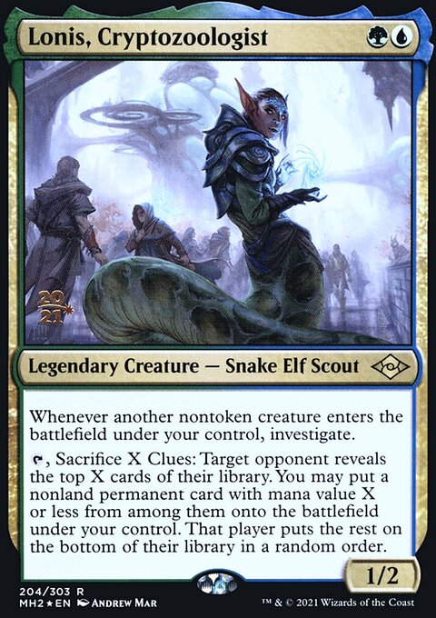 Lonis, Cryptozoologist