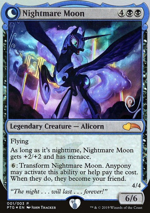 Ponies: The Galloping - Visual Spoiler - MTG Print