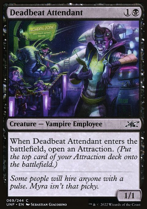 Deadbeat Attendant