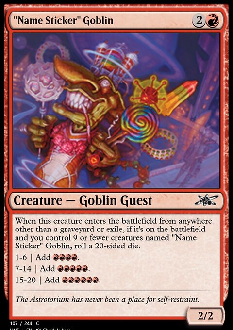 "Name Sticker" Goblin