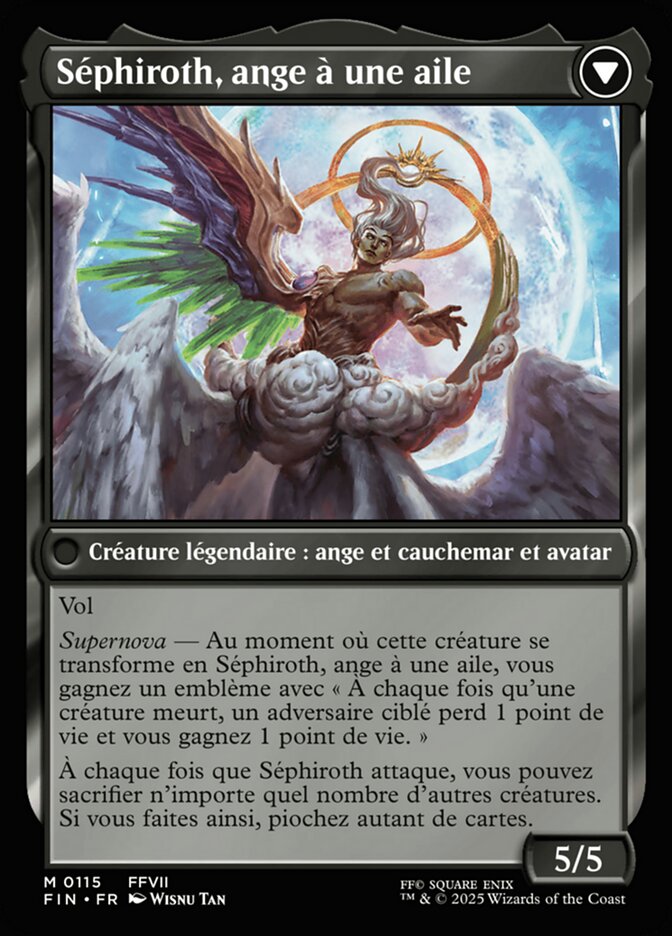 Sephiroth, One-Winged Angel