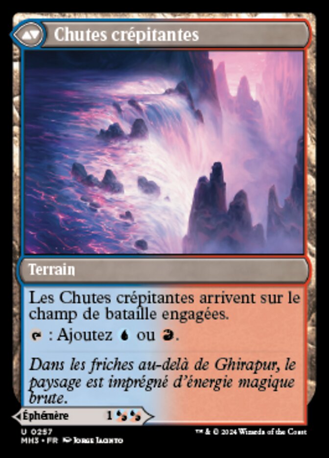 Rush of Inspiration // Crackling Falls (Modern Horizons 3 #257)