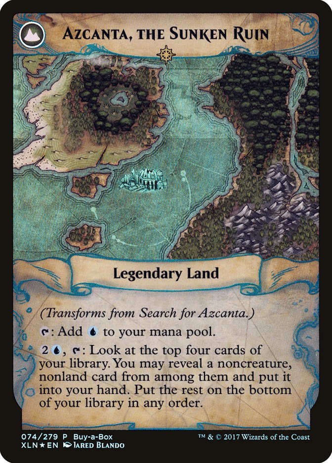 Search for Azcanta // Azcanta, the Sunken Ruin (XLN Treasure Chest #74)