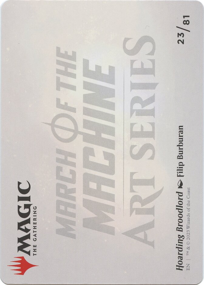 Hoarding Broodlord Hoarding Broodlord March Of The Machine Art Hoarding Broodlord Hoarding Broodlord March Of The Machine Art