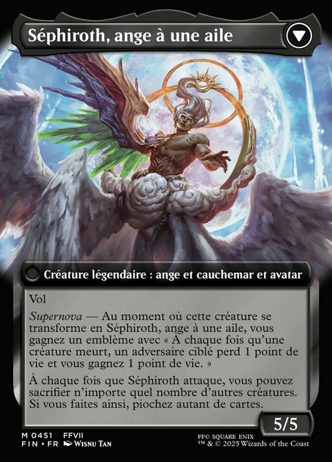 Sephiroth, One-Winged Angel