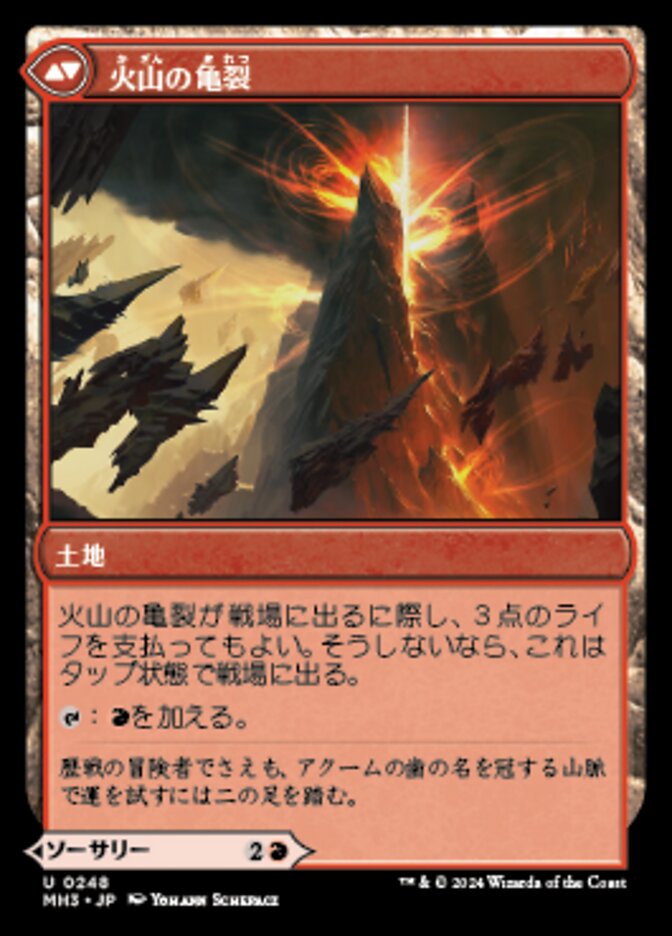 Sundering Eruption // Volcanic Fissure (Modern Horizons 3 #248)